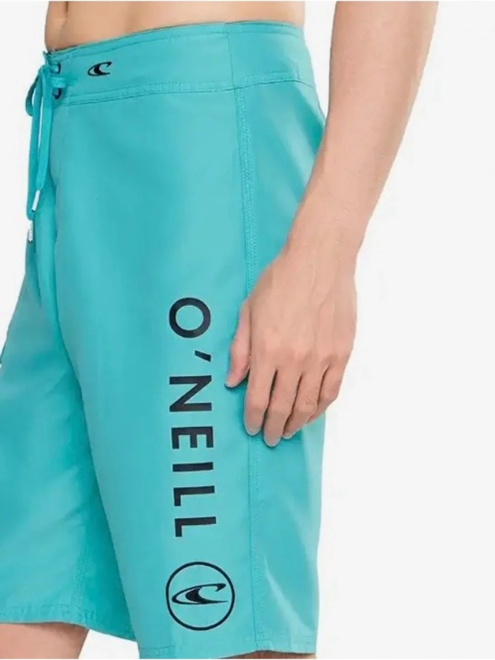 NWT O'Neill Men's turquoise Surf Boardshorts with Logo size 31